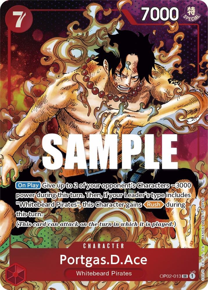 Portgas.D.Ace (Parallel) - Paramount War (OP02) - ADAMXBREEZY.COM