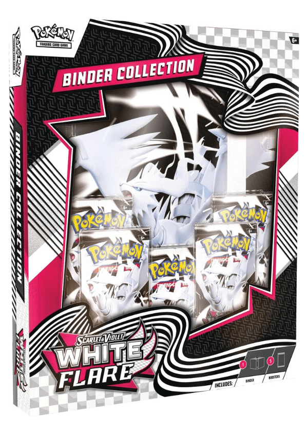 White Flare Binder Collection - SV: White Flare (WHT) - ADAMXBREEZY.COM