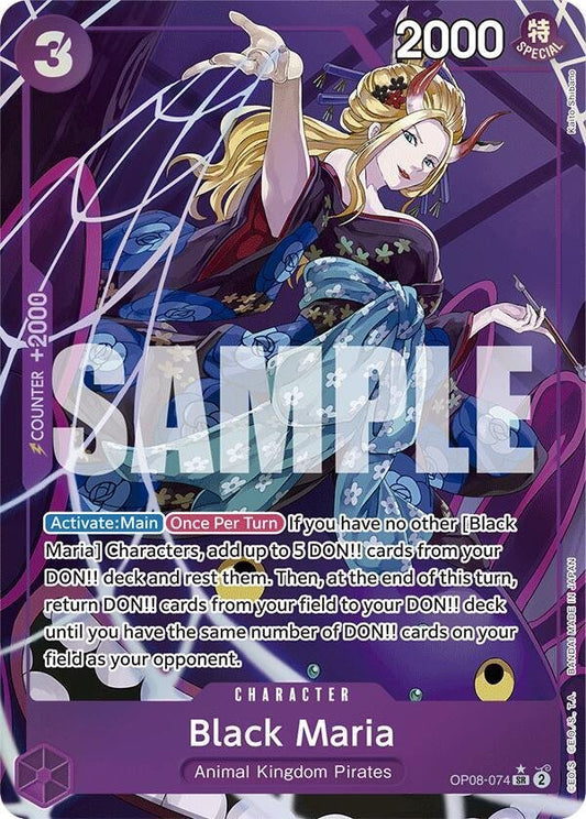 Black Maria (Parallel) - Two Legends (OP08) - ADAMXBREEZY.COM