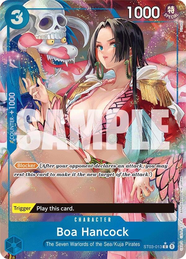 Boa Hancock (ST03 - 013) (Alternate Art) - Premium Booster - The Best - (PRB - 01) - ADAMXBREEZY.COM