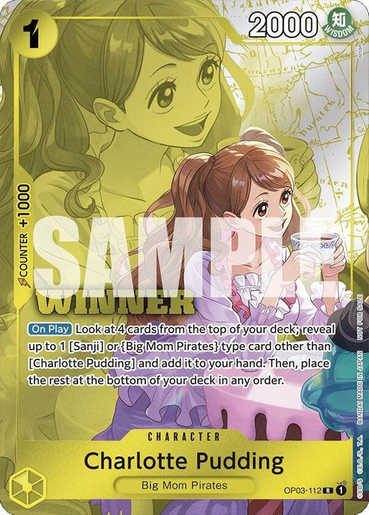 Charlotte Pudding (Winner Pack 2024 Oct. - Dec.) - One Piece Promotion Cards (OP - PR) - ADAMXBREEZY.COM