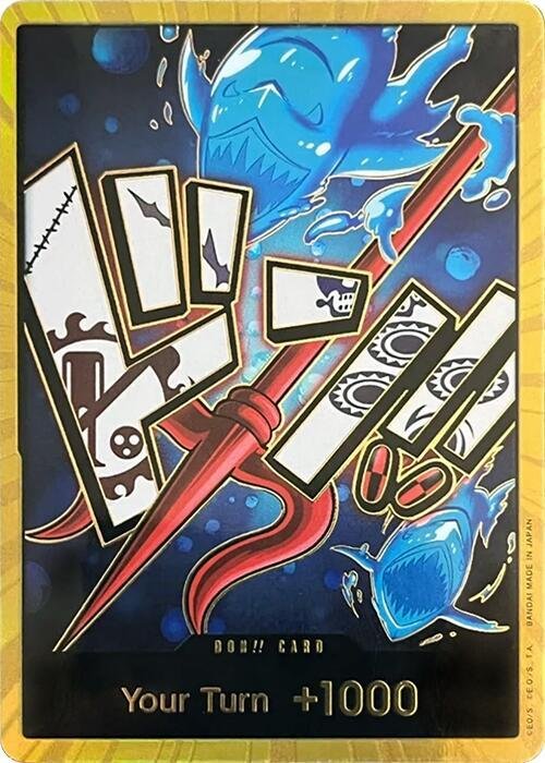 DON!! Card (Hody Jones) (Gold) - Premium Booster - The Best - (PRB - 01) - ADAMXBREEZY.COM