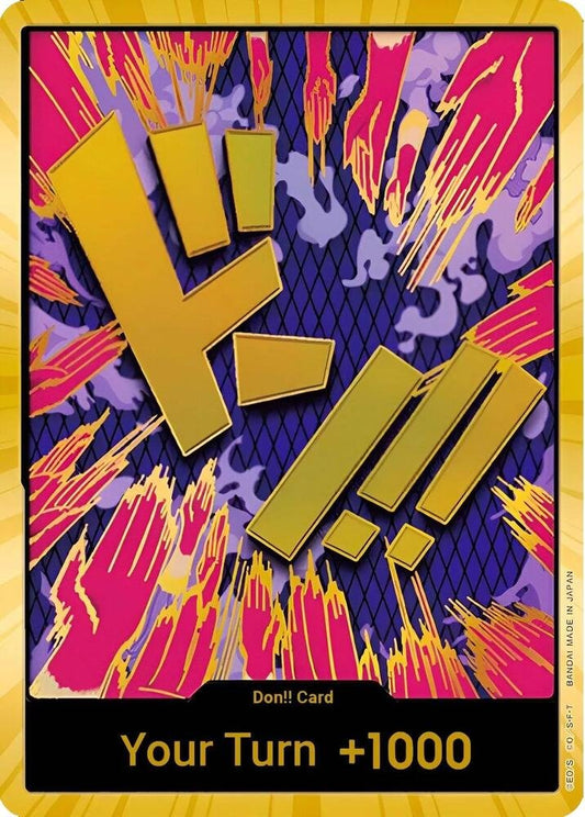 DON!! Card (Ivankov) (Gold) - Premium Booster - The Best - (PRB - 01) - ADAMXBREEZY.COM