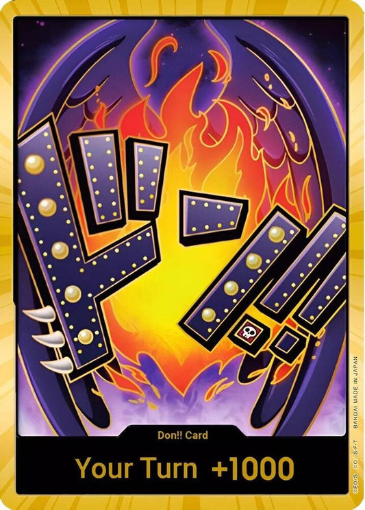 DON!! Card (King) (Gold) - Premium Booster - The Best - (PRB - 01) - ADAMXBREEZY.COM