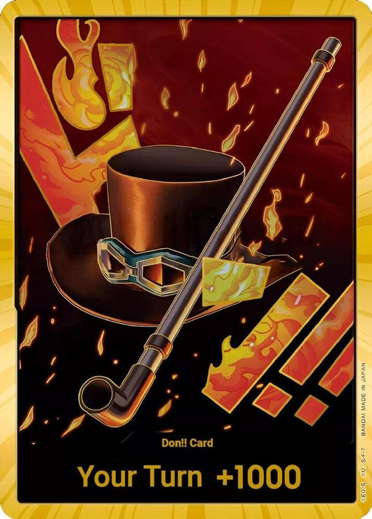 DON!! Card (Sabo) (Gold) - Premium Booster - The Best - (PRB - 01) - ADAMXBREEZY.COM