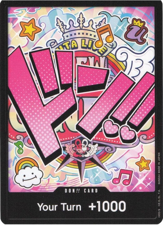 DON!! Card (Uta) - Premium Booster - The Best - (PRB - 01) - ADAMXBREEZY.COM