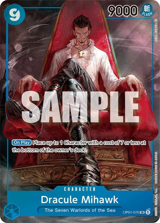 Dracule Mihawk (Parallel) - Romance Dawn (OP01) - ADAMXBREEZY.COM