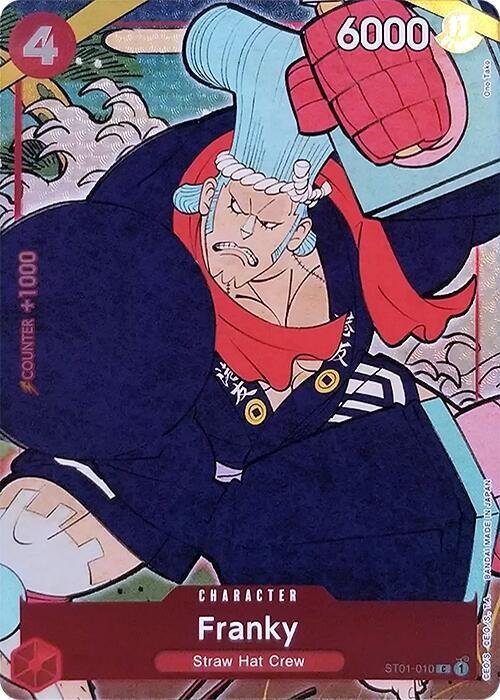 Franky (English Version 1st Anniversary Set) - One Piece Promotion Cards (OP - PR) - ADAMXBREEZY.COM