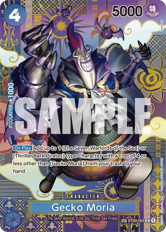 Gecko Moria (SP) - Two Legends (OP08) - ADAMXBREEZY.COM