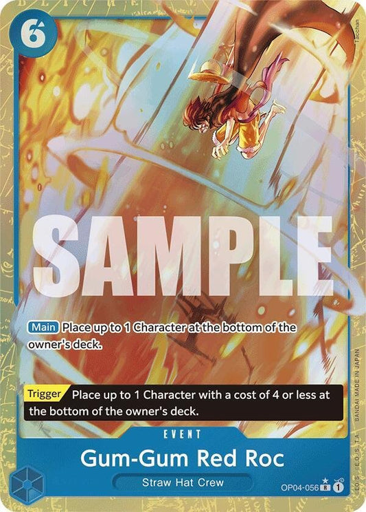 Gum - Gum Red Roc (Alternate Art) - Premium Booster - The Best - (PRB - 01) - ADAMXBREEZY.COM