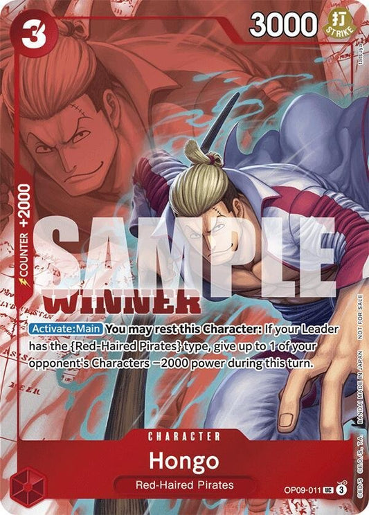 Hongo (Winner Pack 2025 Vol. 2) - One Piece Promotion Cards (OP - PR) - ADAMXBREEZY.COM