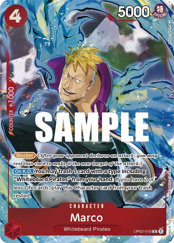 Marco (Alternate Art) - Paramount War (OP02) - ADAMXBREEZY.COM