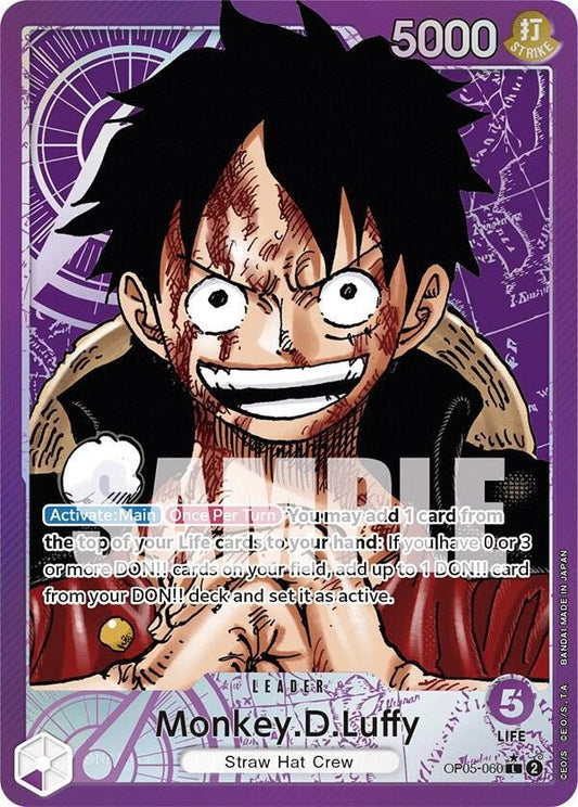 Monkey.D.Luffy (060) (Alternate Art) - Awakening of the New Era (OP05) - ADAMXBREEZY.COM