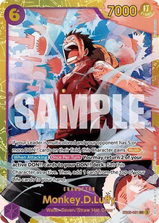Monkey.D.Luffy (061) - Extra Booster: Anime 25th Collection (EB - 02) - ADAMXBREEZY.COM