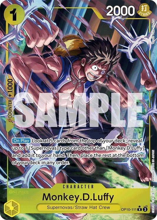 Monkey.D.Luffy (111) (Parallel) - Royal Blood (OP10) - ADAMXBREEZY.COM