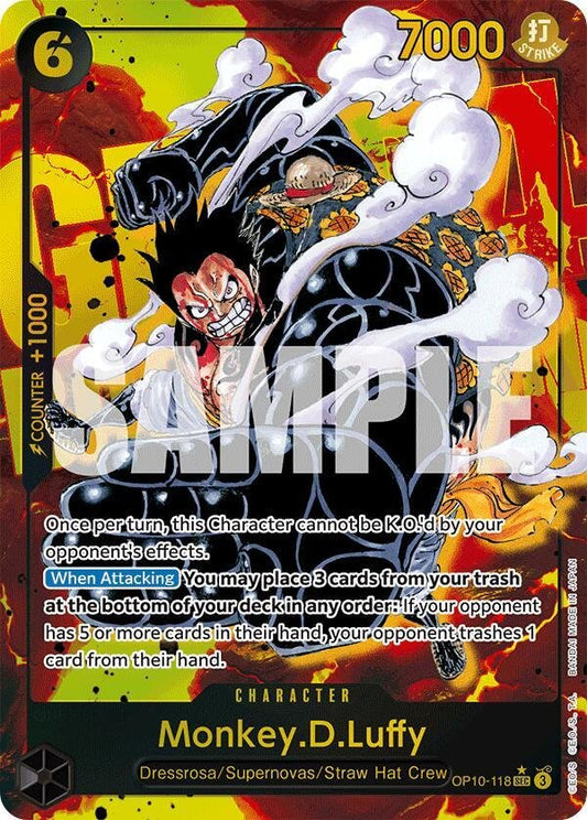 Monkey.D.Luffy (118) (Parallel) - Royal Blood (OP10) - ADAMXBREEZY.COM