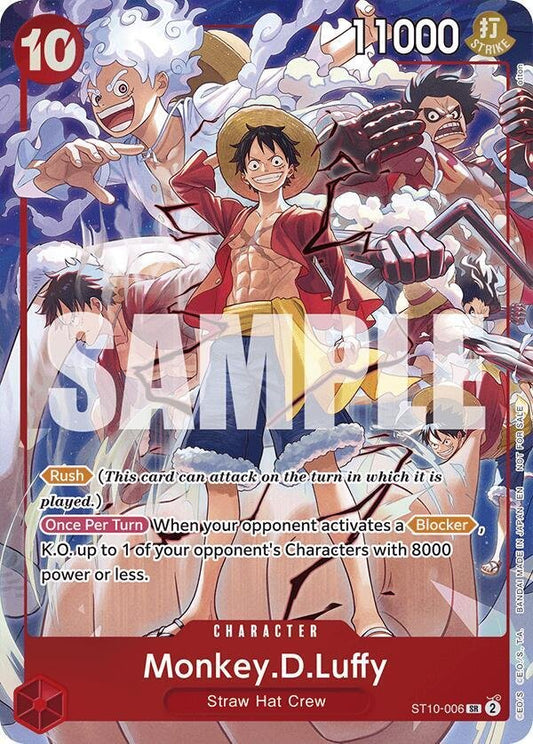 Monkey.D.Luffy (One Piece Day Dallas 2025) - One Piece Promotion Cards (OP - PR) - ADAMXBREEZY.COM