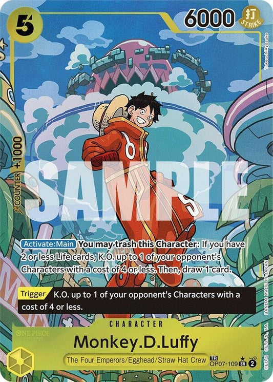 Monkey.D.Luffy (SP) - Two Legends (OP08) - ADAMXBREEZY.COM