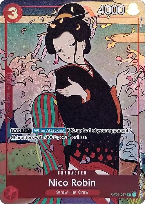 Nico Robin (English Version 1st Anniversary Set) - One Piece Promotion Cards (OP - PR) - ADAMXBREEZY.COM