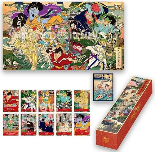 One Piece Card Game: English Version 1st Anniversary Card Sleeves - ADAMXBREEZY.COM