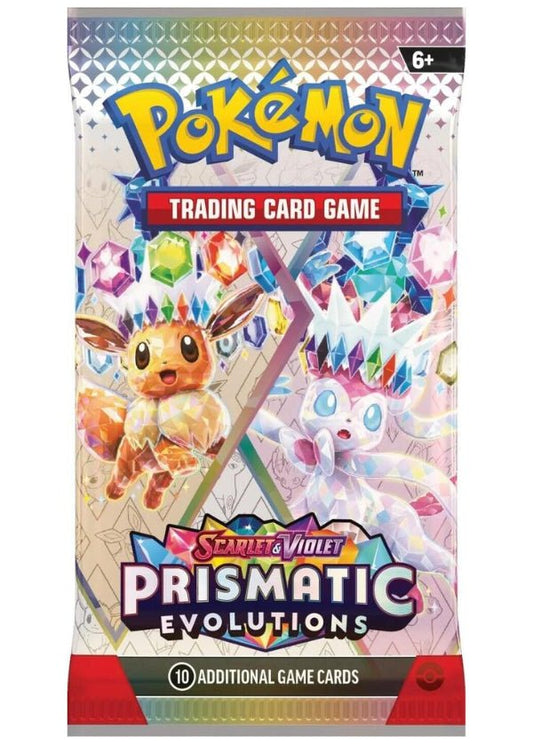 Prismatic Evolutions Booster Pack - SV: Prismatic Evolutions (PRE) - ADAMXBREEZY.COM
