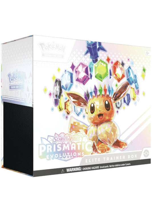 Prismatic Evolutions Elite Trainer Box - SV: Prismatic Evolutions (PRE) - ADAMXBREEZY.COM