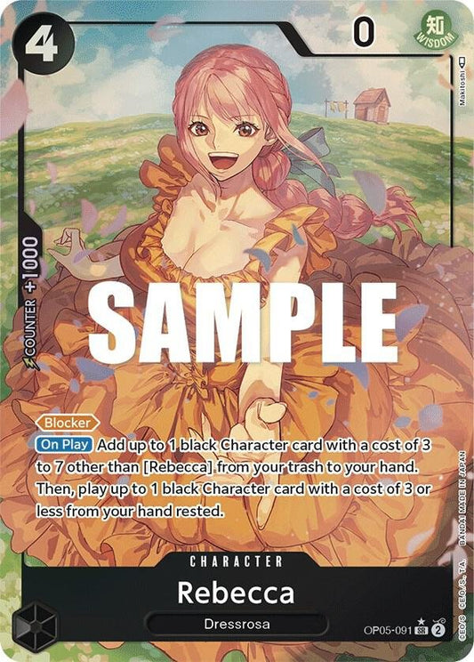 Rebecca (Alternate Art) - Awakening of the New Era (OP05) - ADAMXBREEZY.COM
