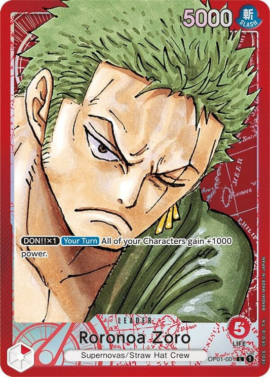 Roronoa Zoro (001) (Parallel) - Romance Dawn (OP01) - ADAMXBREEZY.COM