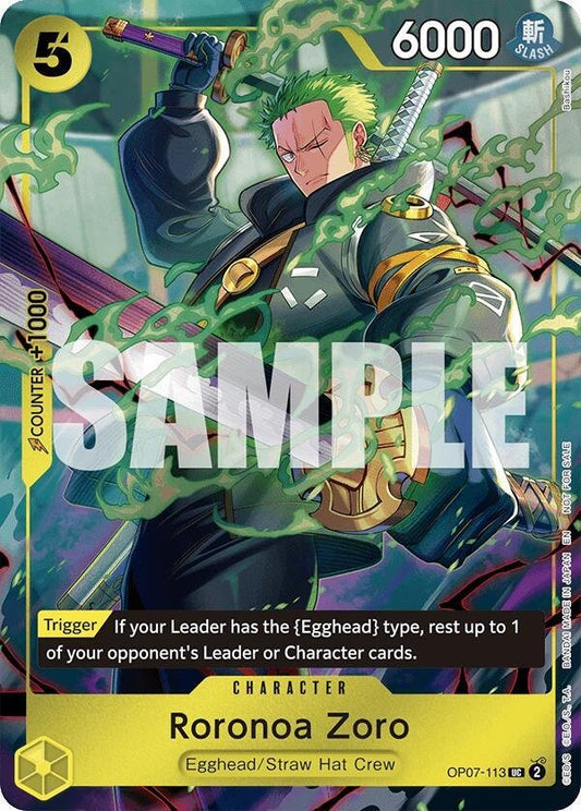 Roronoa Zoro (One Piece Day Dallas 2025) - One Piece Promotion Cards (OP - PR) - ADAMXBREEZY.COM