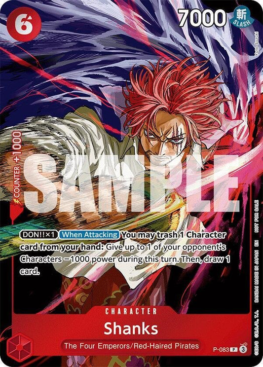 Shanks (Event Pack Vol. 6) - One Piece Promotion Cards (OP - PR) - ADAMXBREEZY.COM