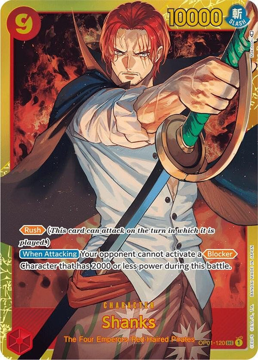 Shanks - Romance Dawn (OP01) - ADAMXBREEZY.COM