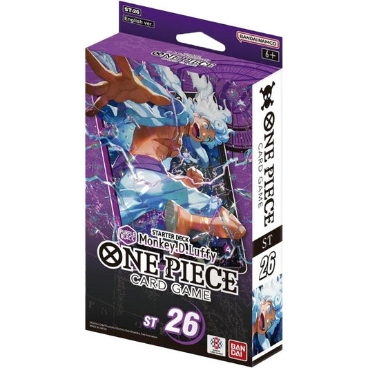 Starter Deck 26: PURPLE/BLACK Monkey.D.Luffy - Starter Deck 26: PURPLE/BLACK Monkey.D.Luffy (ST - 26) - ADAMXBREEZY.COM