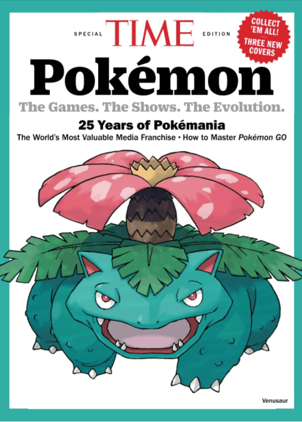Time Magazine Venusaur - ADAMXBREEZY.COM