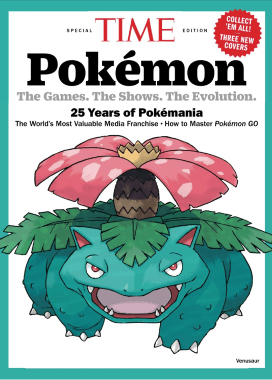 Time Magazine Venusaur - ADAMXBREEZY.COM