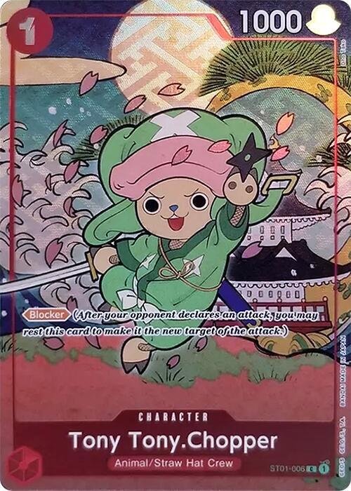 Tony Tony.Chopper (English Version 1st Anniversary Set) - One Piece Promotion Cards (OP - PR) - ADAMXBREEZY.COM