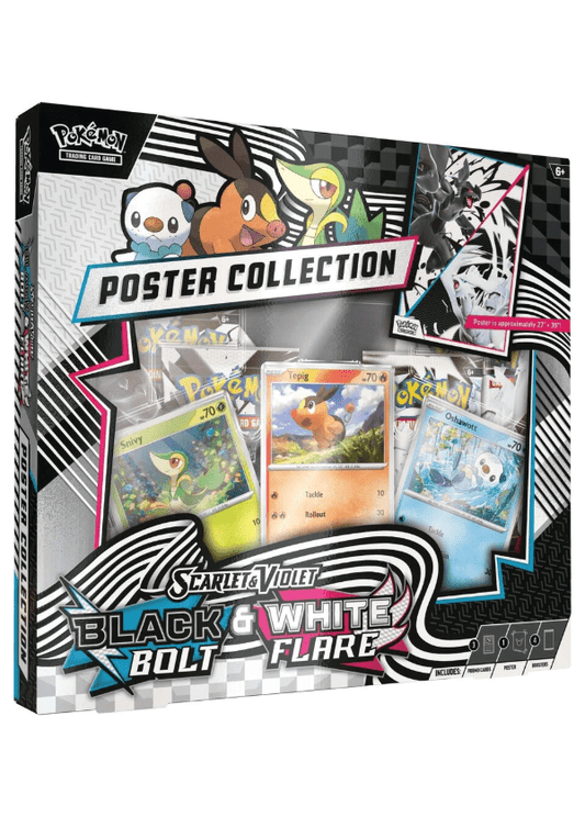 Unova Poster Collection - SV: Black Bolt (BLK) - ADAMXBREEZY.COM
