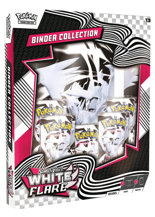 White Flare Binder Collection - SV: White Flare (WHT) - ADAMXBREEZY.COM