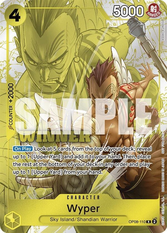 Wyper (Winner Pack 2025 Vol. 2) - One Piece Promotion Cards (OP - PR) - ADAMXBREEZY.COM